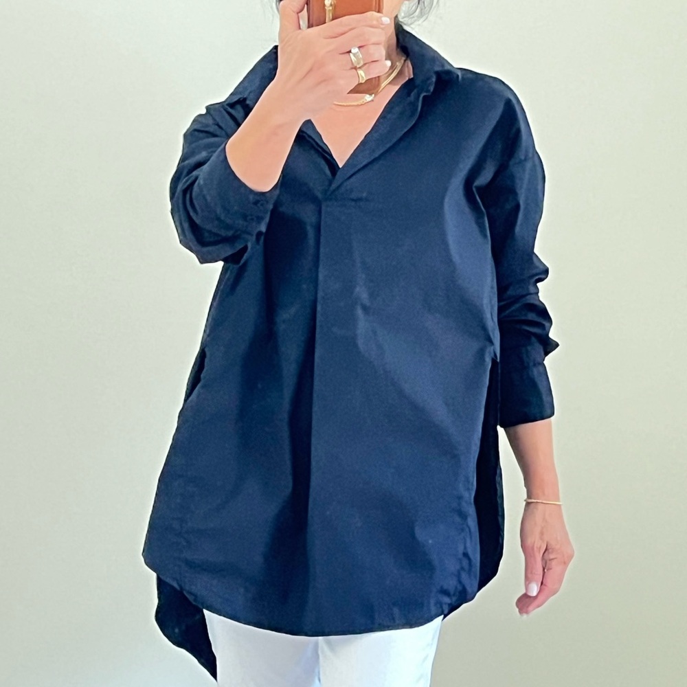 Elemente Clemente navy tunic shirt
